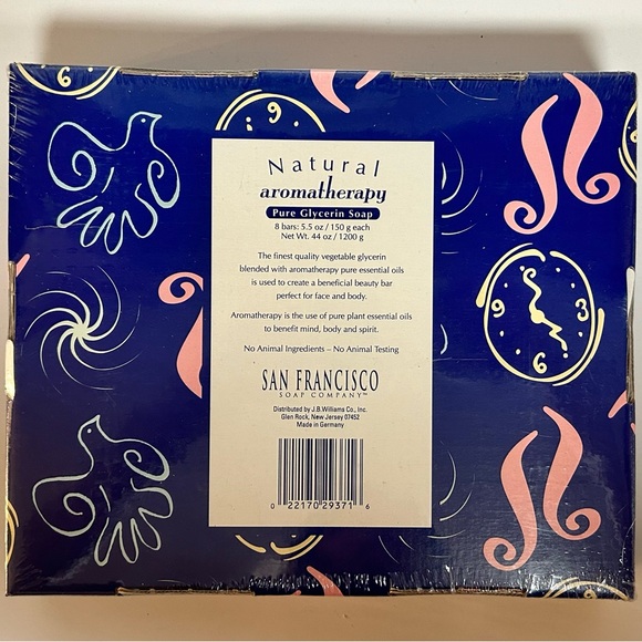 San Francisco Soap Co Natural Aromatherapy Pure Glycerin 8 Bars Soap Gift Set - Picture 3 of 6